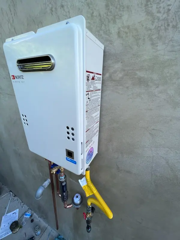 Tankless water heater installation for Countryside homes